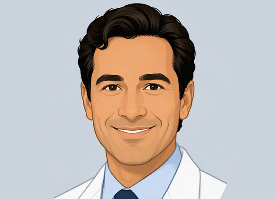male physician graphic
