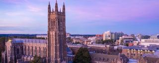 Duke Chapel at Dusk - Banner